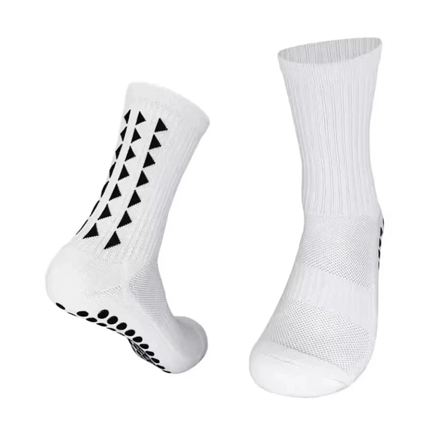 1-10 Pairs men women football grip socks towel bottom sport socks rugby soccer cycling running Exercise athletic socks